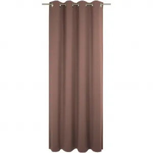 Штора Torbole с люверсами, 1 шт. Wirth, терракотовый