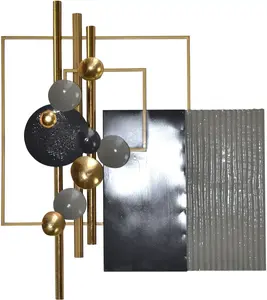 HOFMANN LIVING AND MORE предмет декора стен "декорация стен" 83х94х10 см, черный