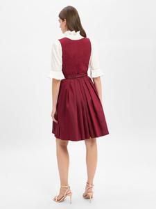 Широкая юбка в сборку Krüger Madl, бордовый