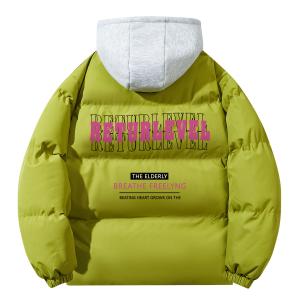 LEVEL Пуховик серии RELAX унисекс, Fruit Green