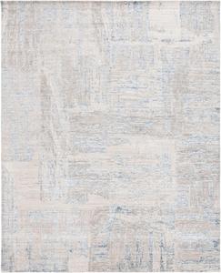 Ковер SAFAVIEH, 305 x 427 см, Bedford Collection, Grey & Blue, современный дизайн, ручной работы из шерсти и вискозы, идеально подходит для помещений с высокой проходимостью в гостиной, спальне, столовой (BFD101M-10)