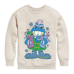 Детская толстовка Garfield Holiday Shopping с начесом Licensed Character, Natural