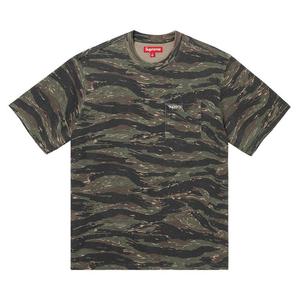 Футболка Supreme Short-Sleeve Pocket Tee, Tiger Camo