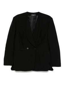 Двубортный пиджак A.M.G., черный