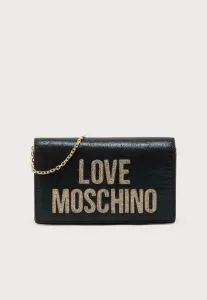 Стильная повседневная сумка через плечо Love Moschino, Black
