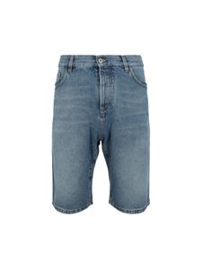 Джинсовые шорты-бермуды стандартного кроя Marcelo Burlon, синий