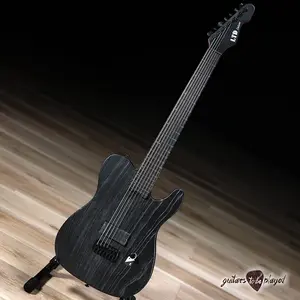 Электрогитара ESP LTD TE-1007 Baritone Swamp Ash - Black Blast