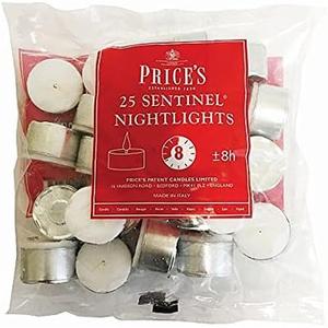 Патентные свечи Sentinel Nightlight Bag - Упаковка из 25 шт Price's