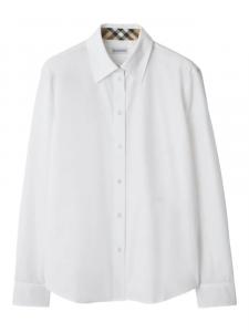 Рубашка Burberry из хлопкового поплина, белый