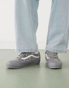 Кроссовки Vans Premium Old Skull в цвете «морозно-серый»