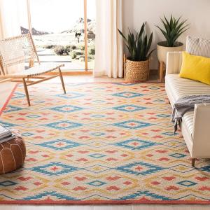 Ковер ручной работы SAFAVIEH, 244 x 305 см, Four Seasons Collection Natural / Blue FRS479A