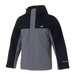 Куртка мужская Lime Gray 00Z8 Skechers, серый