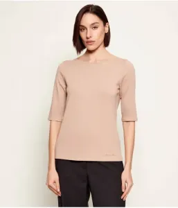 Блуза slim fit Marc Cain, бежевый