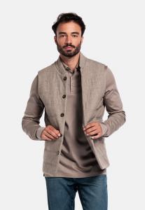 Куртка GIORDANO Waistcoat, Kit/Beige