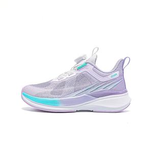 Дышащие низкие детские кроссовки для бега Yonggao people, белый/розовый/фиолетовый