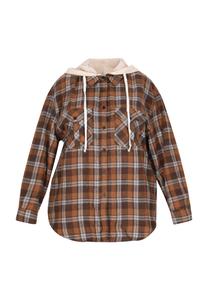 Межсезонная куртка ROCKEASY, цвет Brown/Cognac