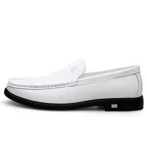 LAORENTOU Мужские повседневные кроссовки низкие черные серые синие белые белые, цвет White