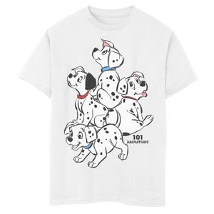 Футболка с рисунком щенков Disney's 101 далматинец для мальчиков 8–20 лет Licensed Character