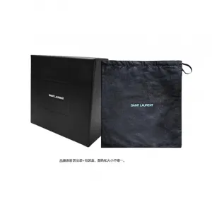 Ремень реверсивный с логотипом SAINT LAURENT, коричневый