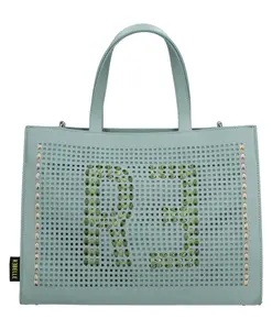 Кожаная сумка-тоут Rebelle, зеленый