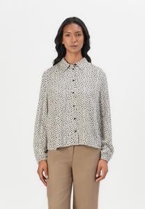 Блуза TOM TAILOR DENIM FEMININE , Beige/Black /Multi-Coloured