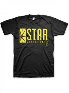 Футболка Star Laboratories Big Tall T-Shirt черного цвета DC Flash