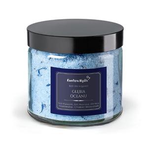 Соль для ванн с голубой глиной и травами - глубины океана, 300 г Kwatera Mydła