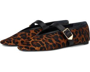 Балетки Schutz Courtney Buckle, цвет Natural/Black