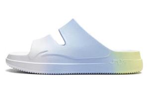 Шлепанцы Soft Clap унисекс белые/королевские/желтые Lining