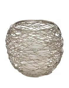 Большой круглый вольтив с никелированным покрытием Godinger, золотой