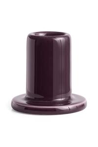 Декоративный подсвечник Трубка 5,5 х 5,5 см Hay, бордовый