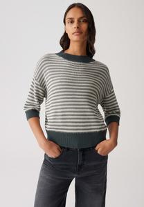 Джемпер OPUS BOXY FIT 3/ 4 SLEEVE TWO TONE, Deep Pine/Green