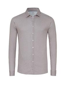 Мужская деловая рубашка с длинными рукавами в цвете DESOTO