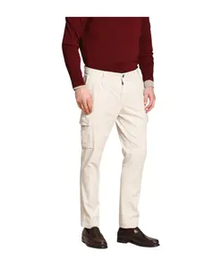 Шерстяные брюки-карго стандартного кроя, белые. Mason'S, белый