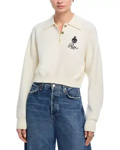 Кашемировый свитер Ritz Crest Frame, белый