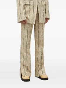 Твидовые брюки с разрезами Day Birger Et Mikkelsen, нейтральный