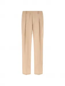 Брюки Эцио со складками Cellar Door, бежевый