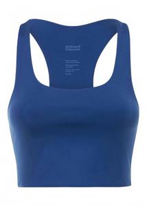 Женский бюстгальтер Paloma Racerback синего цвета Girlfriend Collective