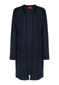 Вязаный кардиган swirly, синий