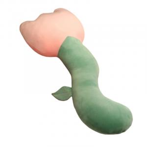 Очень большая мягкая и милая цветочная кукла плюшевая кукла высота 70см/130см Fox fairy, розовый