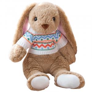 Плюшевая кукла свитер rabbit dolls высота 40cm Barbne, Brown Colored Sweater
