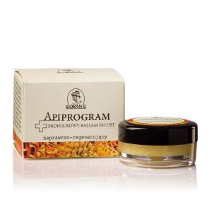 APIPROGRAM Бальзам для губ с прополисом восстанавливающий и регенерирующий 7 мл КОРАНА KORANA