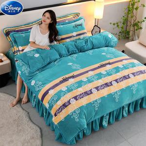 Disney Комплект постельного белья 4 предмета, 200x200 см, наматрасник