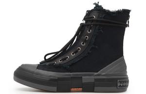 Кеды унисекс высокие черные Xvessel