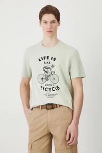 Хлопковая футболка Medicine, зеленый