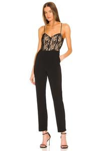 Комбинезон superdown Bella Lace, черный