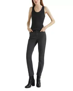 Узкие джинсы темно-серого цвета Marella, серый