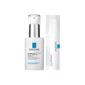 Lifuquan B5 сыворотка-пластырь крем набор для ухода за кожей успокаивающий и освежающий 30мл+40мл La Roche-Posay