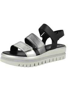 Сандалии с ремешками GABOR 64.620, Silver grey/Black