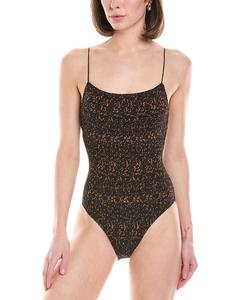 Toteme Цельный купальник, черный